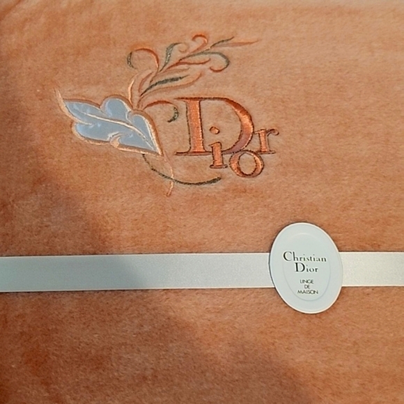 Christian Dior Vintage Throws Blanket - Picture 2 of 10